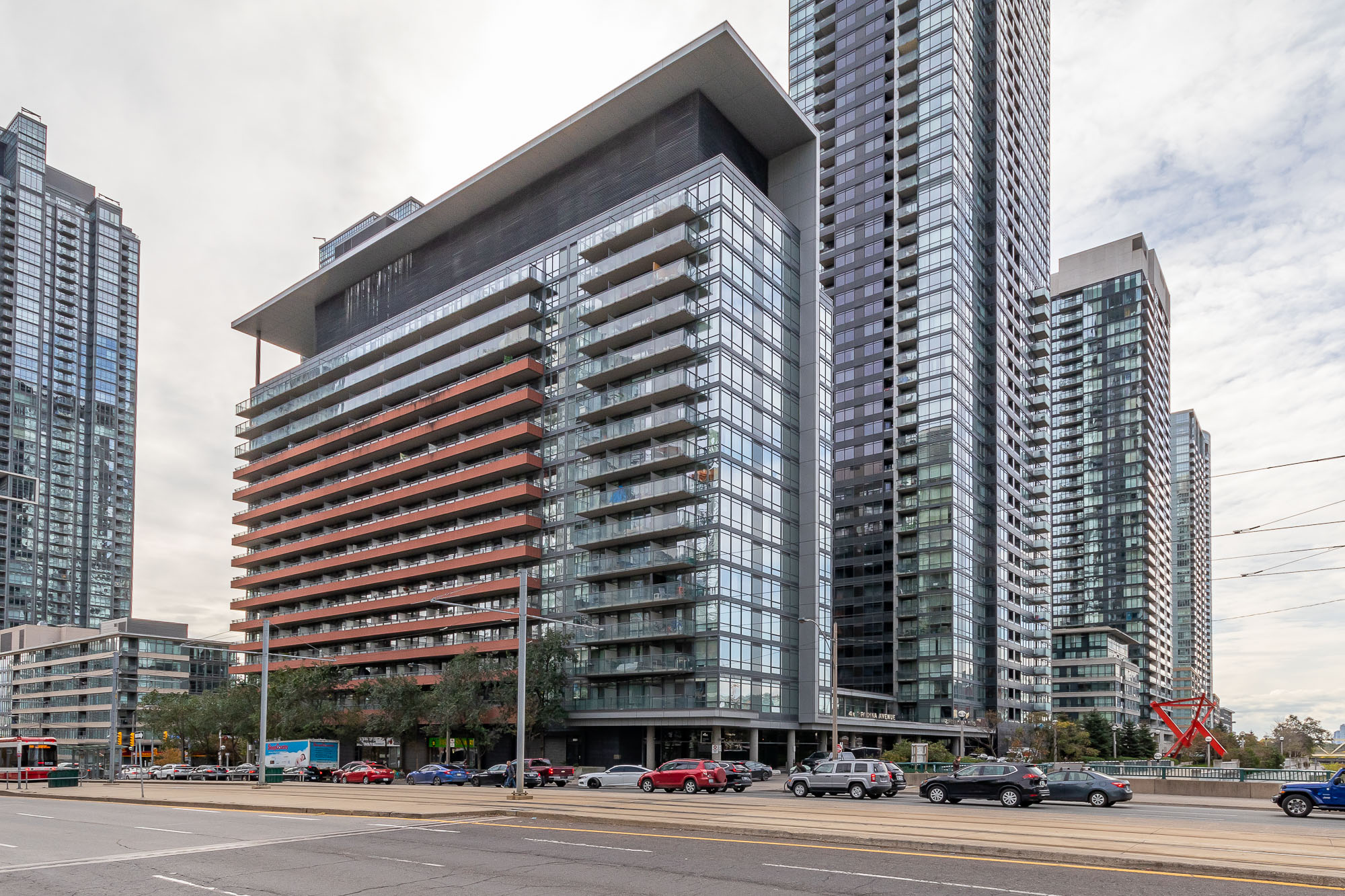 1 Br Plus Den 2 Ba Condo For Rent at Waterfront Communities Toronto at 4K Spadina Which Is Part Of The CityPlace Complex.