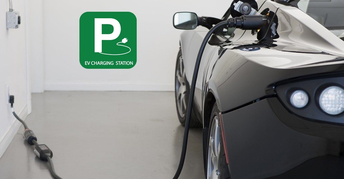 Buttonwood Property Management EV Charging Station
