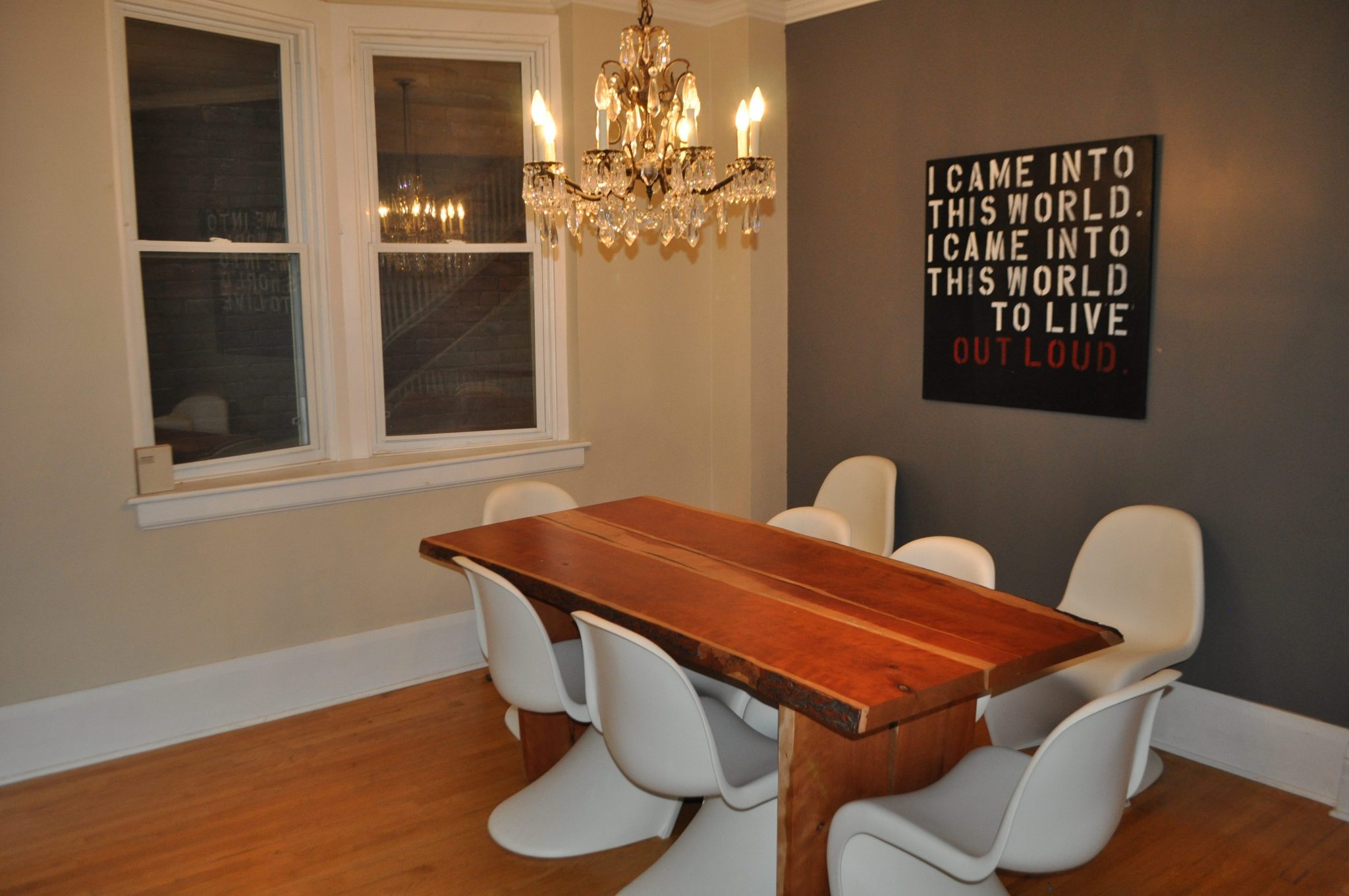 Leslieville house dining room
